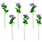 Northlight Real Touch™ Purple Artificial Lotus Floral Sprays, Set of 6 - 25"